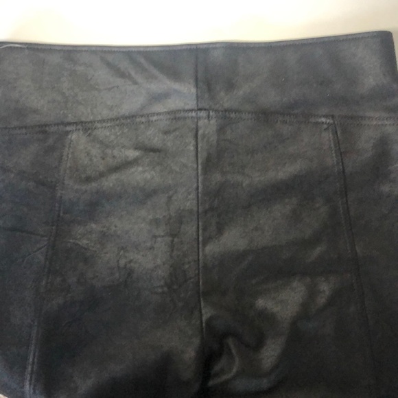 Free People Black Heatwave Faux Suede Biker Shorts - Picture 7 of 8